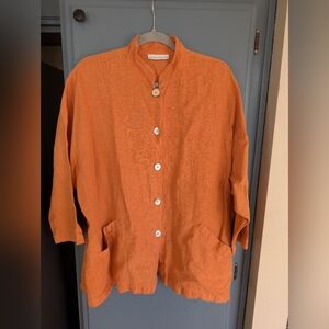 Bryn Walker 100% Linen Button Up Shirt